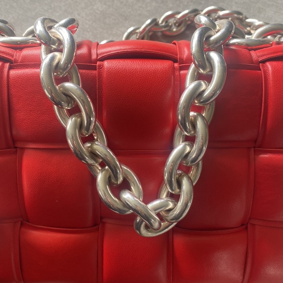 RARE Bottega Veneta padded cassette on chain - Picture 8 of 15